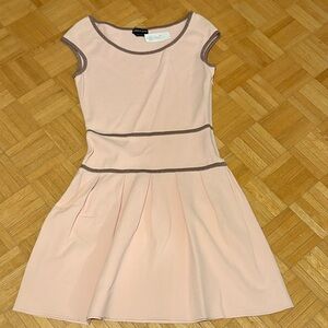 Paula Hian Pink Cap Sleeve Dress